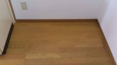 補修後のフローリングの状態