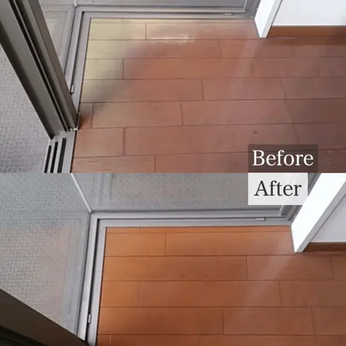 日焼けして色褪せたフローリングの補修