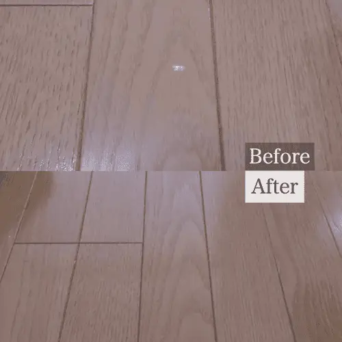 オークフローリングの傷補修