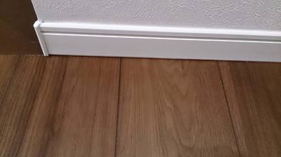フローリングのめくれ補修後の写真
