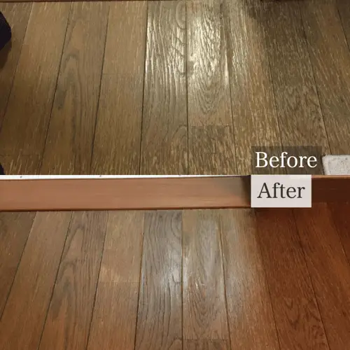 劣化した風呂の脱衣所の床の補修