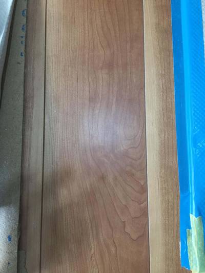 補修後のビス穴詳細