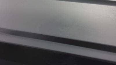 外壁笠木のビス穴補修完了後の写真