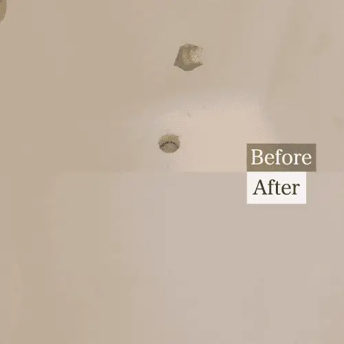 風呂の浴槽の塗装剥がれの補修