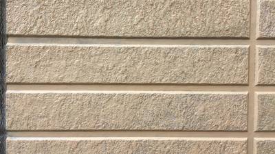 タッチアップ後の外壁サイディング