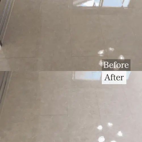 鏡面仕上げのフローリング貼り替え