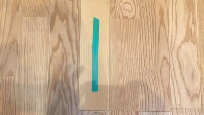 色の合わないフローリング