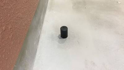 綺麗になった土間（補修後）