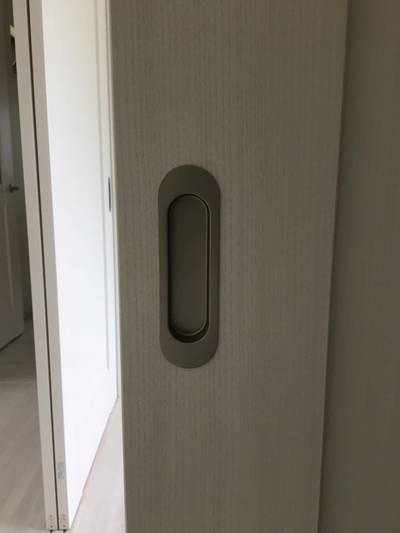 修復された樹脂製引き手