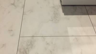 床フローリングのシミ補修後