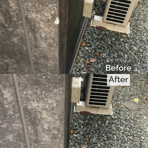 外壁パネルの角の欠け補修