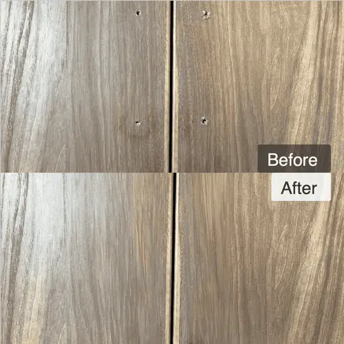 クローゼット扉に空いたビス穴の補修