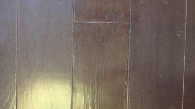 フローリング表面の剥がれ補修後