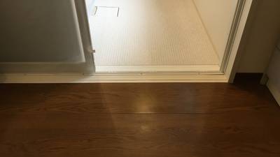 フローリング補修後の別角度からの写真