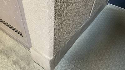 外壁の凹み 施工後 ２