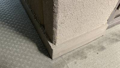 外壁の凹み 施工後 ３