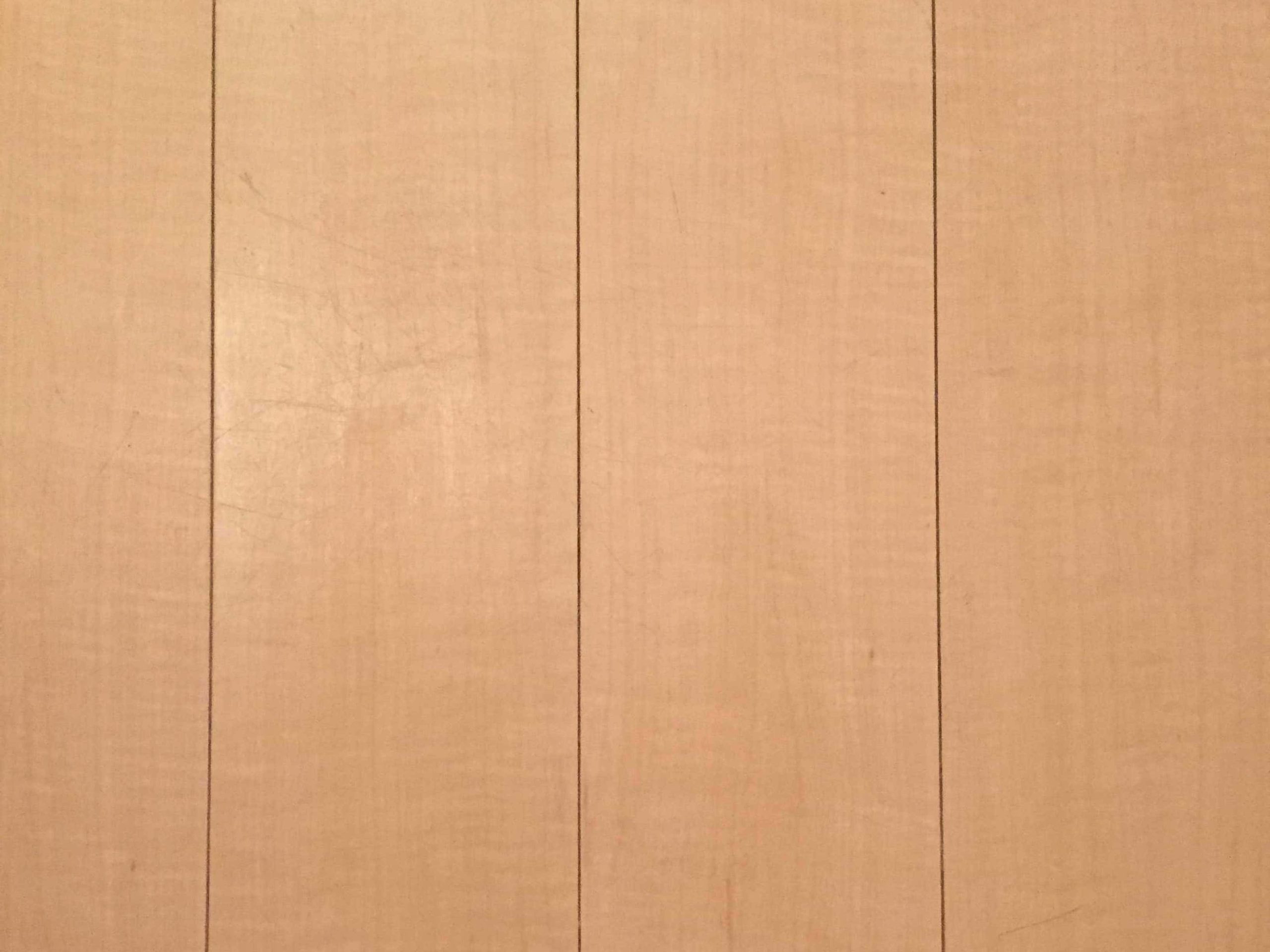 退去後マンションの床の傷と汚れの補修の施工後